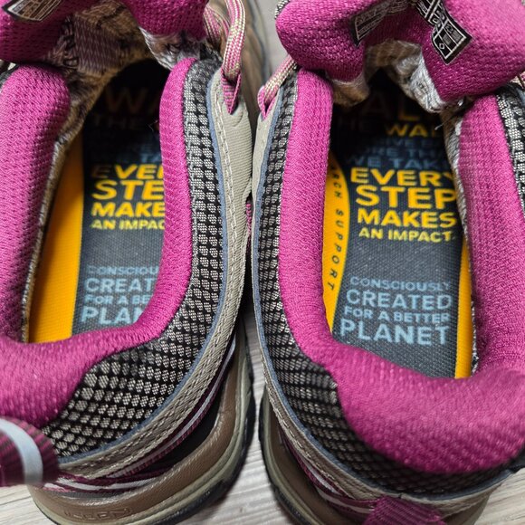 KEEN Targhee III Waterproof Low-top Hiking Shoes – Brown/Pink: Size – 7 Women’s - Picture 5 of 8